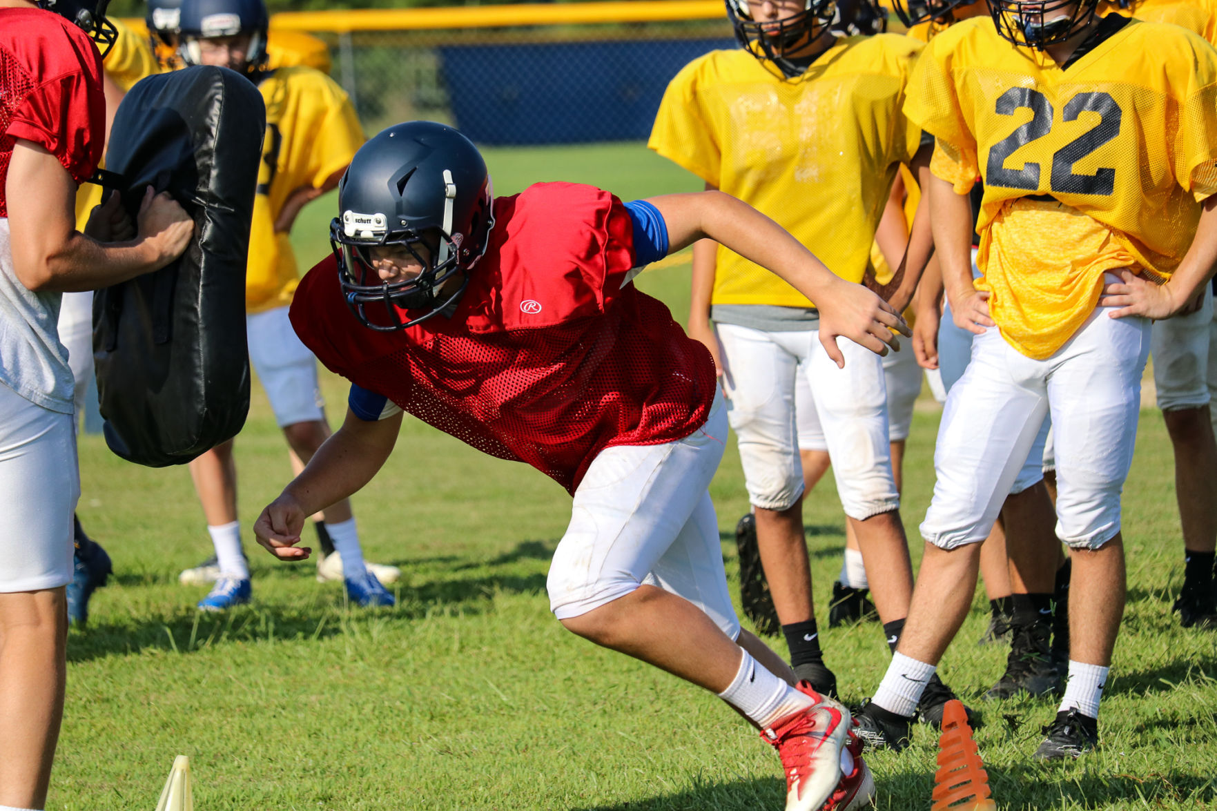The King's Academy Football Practice